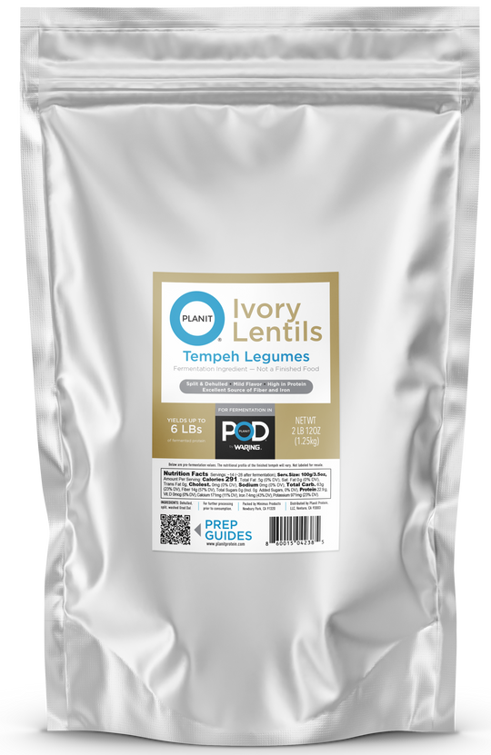Ivory Lentils, 2.75Lb bag (single batch)