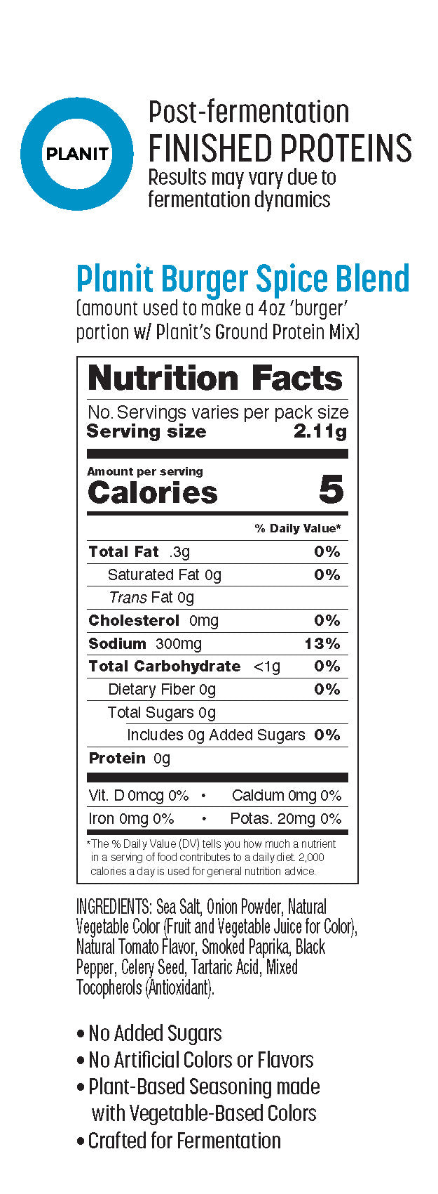 Burger Spice Blend - 38g (single batch)
